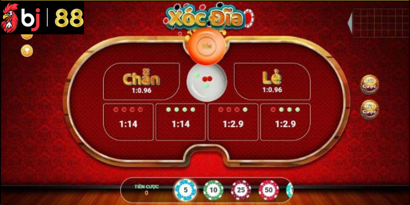 Ưu đãi đặc biệt khi chơi xóc đĩa BJ88